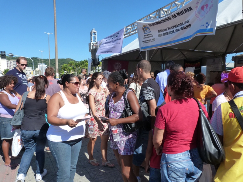 Referente a comemoração do Dia Internacional da Mulher - 8 de março