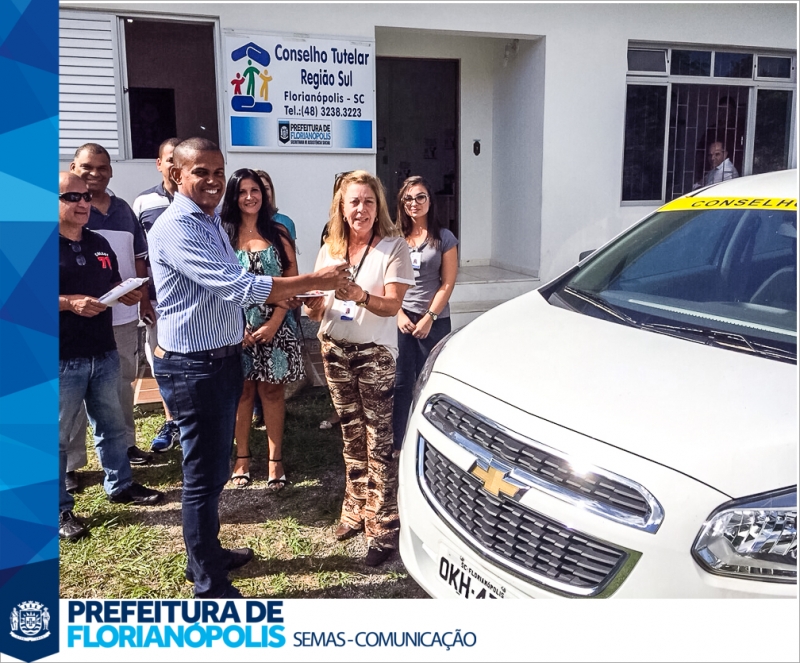 Conselho Tutelar do Sul da Ilha recebe carro