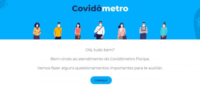 Chatbot do Covidômetro Floripa auxilia moradores sobre data de vacinação 