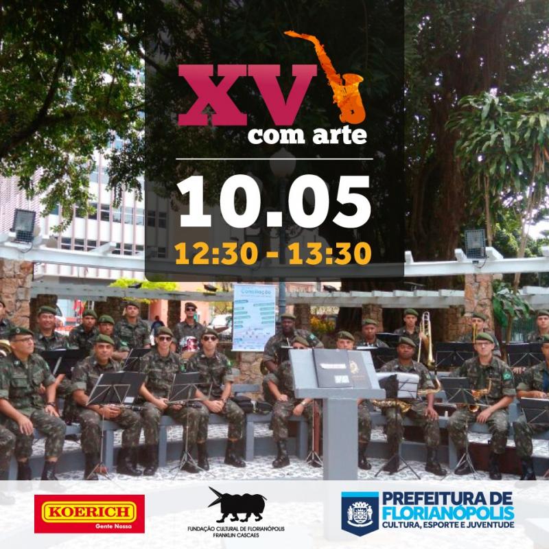  Banda do Exército se apresenta na Praça XV nesta quinta