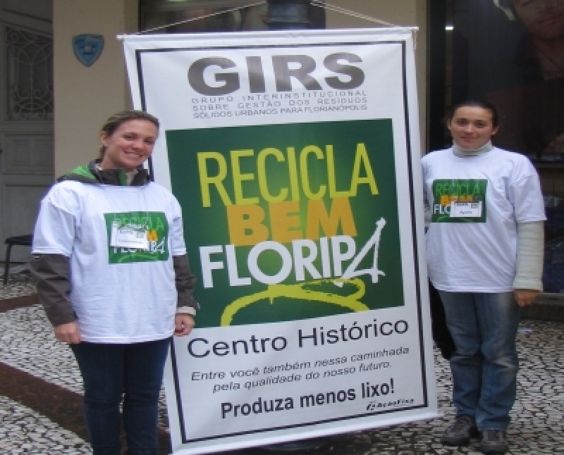 Recicla Bem Floripa: conscientização ambiental no centro da cidade