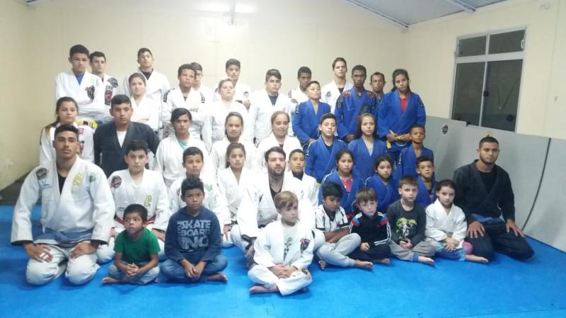 Projeto Comunitário de Jiu-Jitsu ganha ampliação em nova estrutura no Sapiens Parque