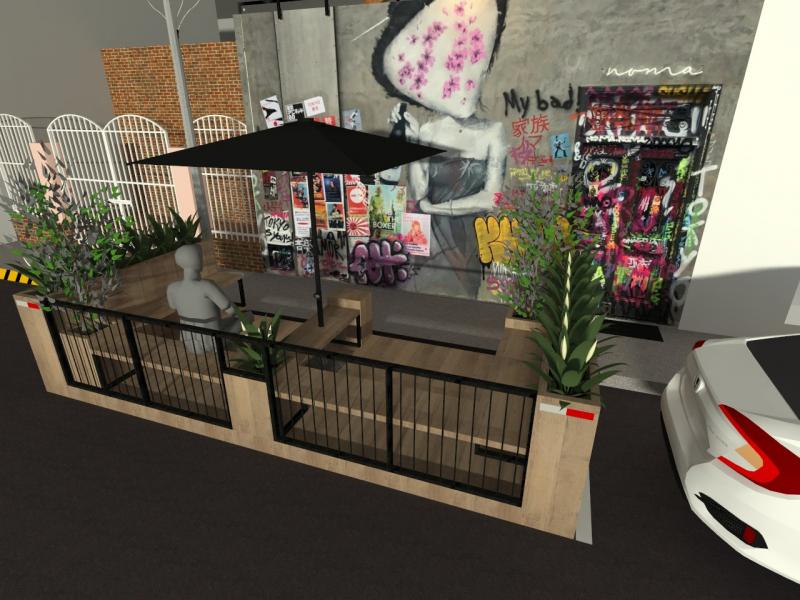 Instalação para uso de parklets é regulamentada em Florianópolis