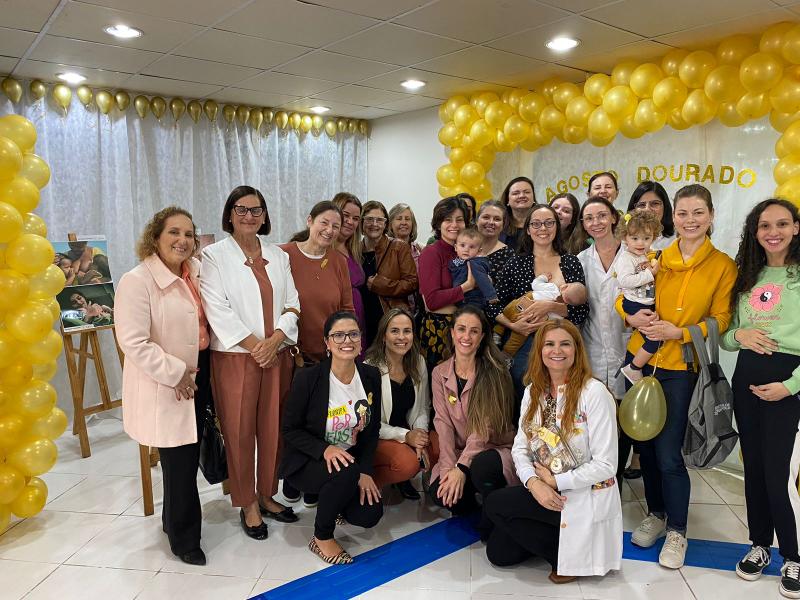 Prefeitura de Florianópolis promove evento em celebração ao Dia Mundial da Amamentação