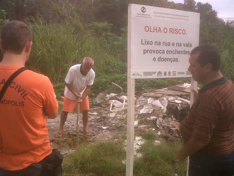 Defesa Civil aumenta cuidado em áreas críticas