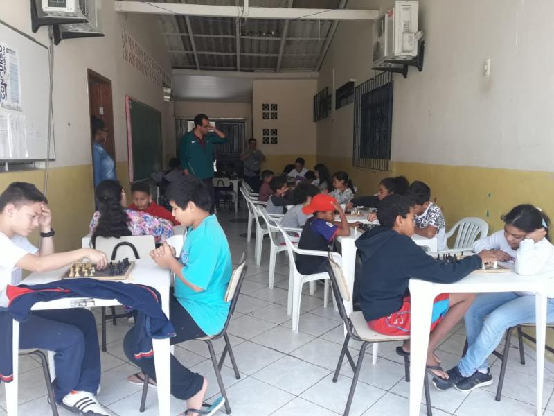 Centro de Convivência e Fortalecimento de Vínculos do Monte Cristo realiza torneio interno de xadrez 