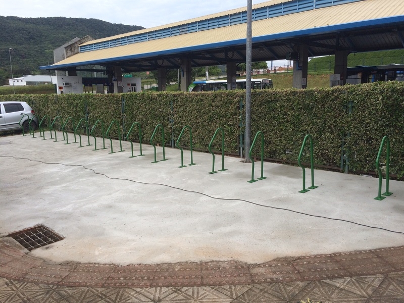Terminais de ônibus vão receber paraciclos
