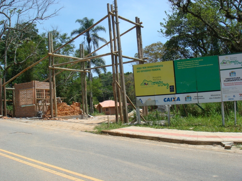 Parque do Maciço do Morro da Cruz está ganhando forma