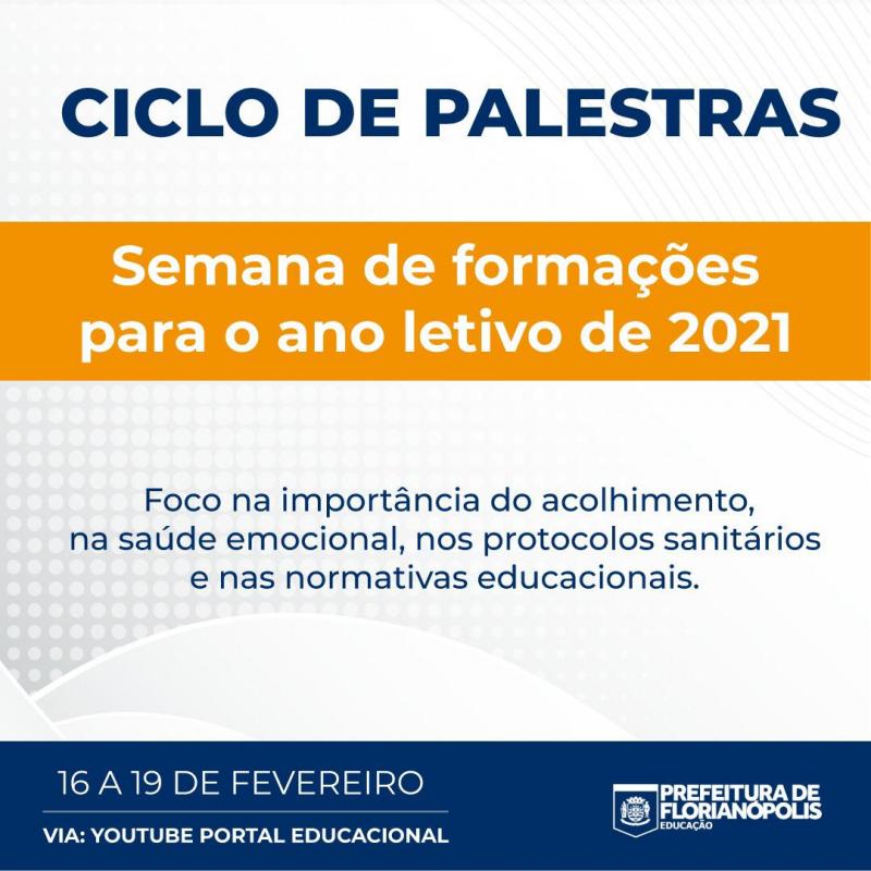 Acolhimento, saúde emocional, protocolos sanitários: temas de palestras da Prefeitura da Capital para professores e familiares