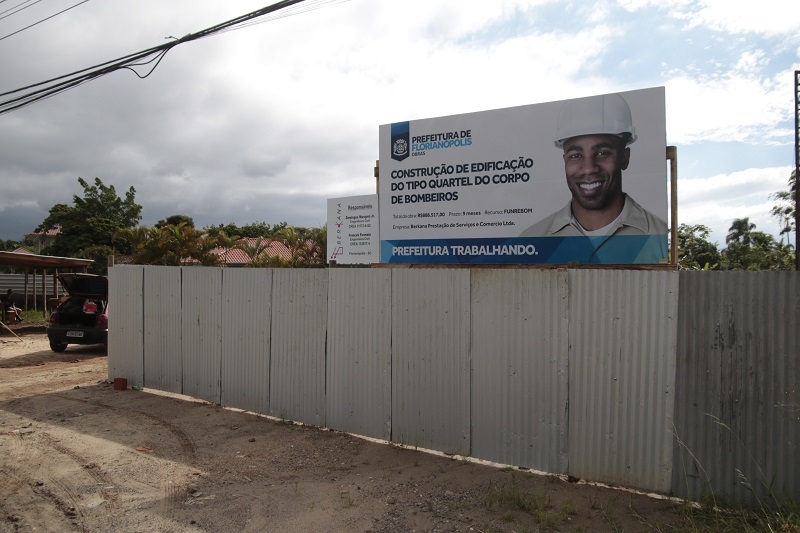 Quartel dos Bombeiros começa a ser construído 