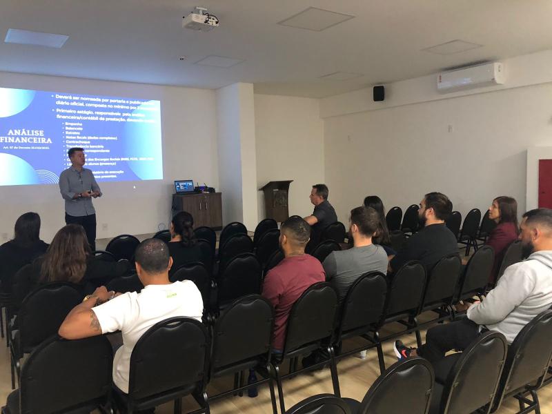 CGM se reúne com setor de parcerias para tratar do fluxo de processos