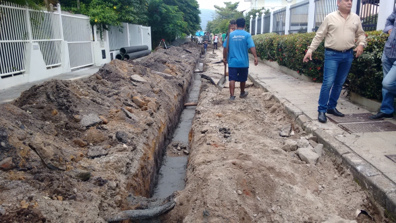 Obra na Cachoeira do Bom Jesus é fiscalizada