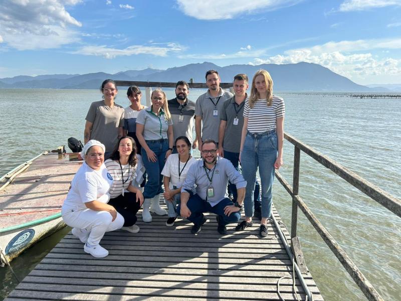 Comitiva de médicos-veterinários do Sul do Estado visitam o Serviço de Inspeção Municipal