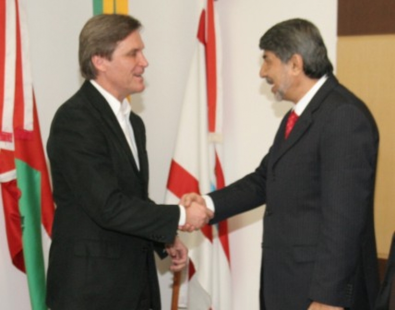 Prefeito recebe visita de embaixador da Palestina 
