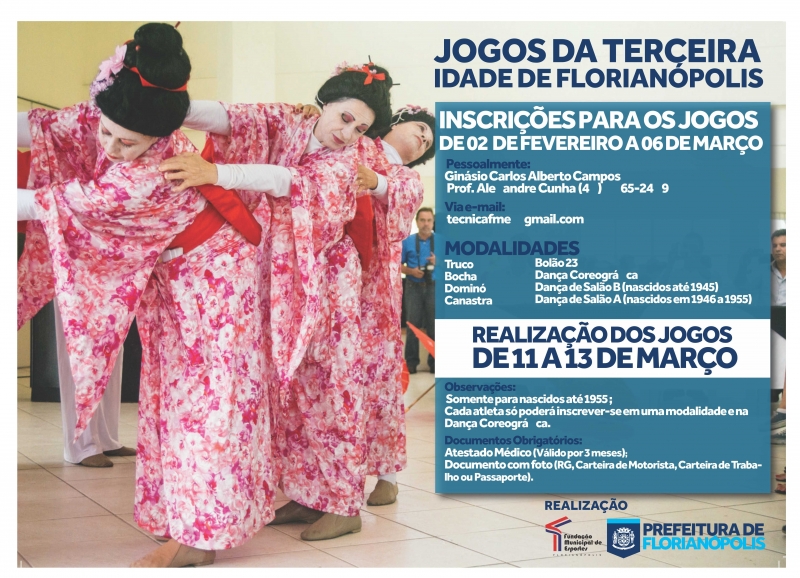 JOSTIF já tem programação definidada