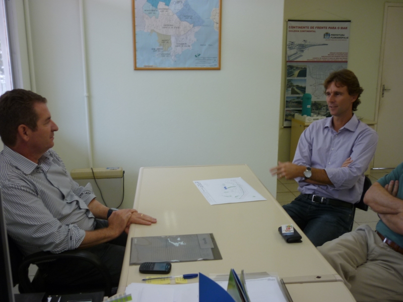 Rafael Kuerten conhece projeto Continente Saudável