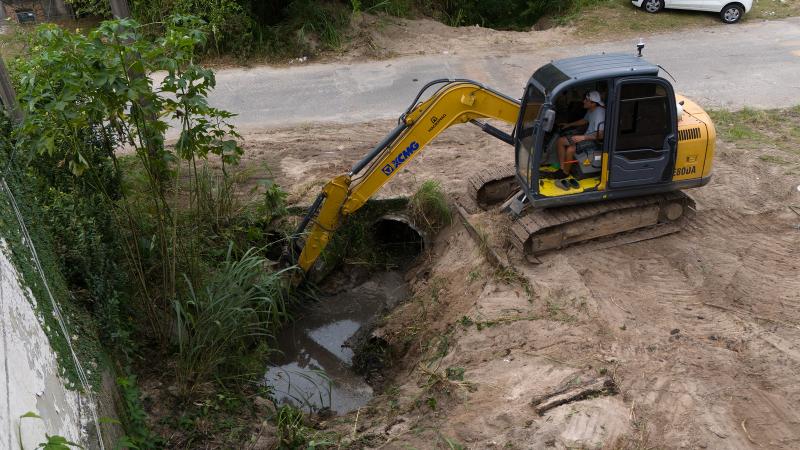 Iniciada a revitalização do único acesso à Fortaleza da Barra da Lagoa