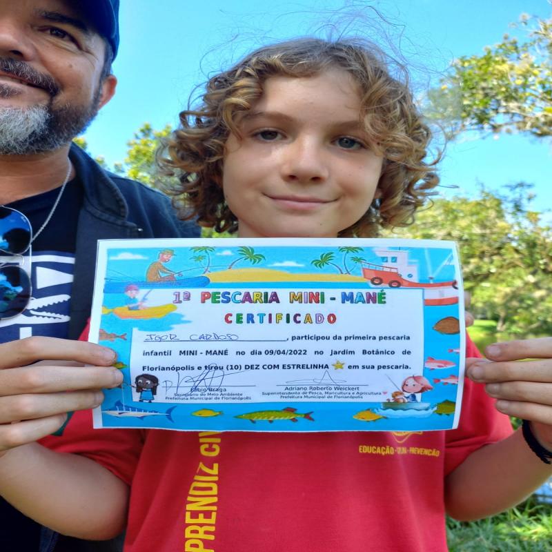 Pescaria Mini Mané agrada participantes