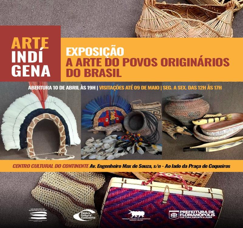 Exposição: A Arte dos Povos Originários do Brasil 