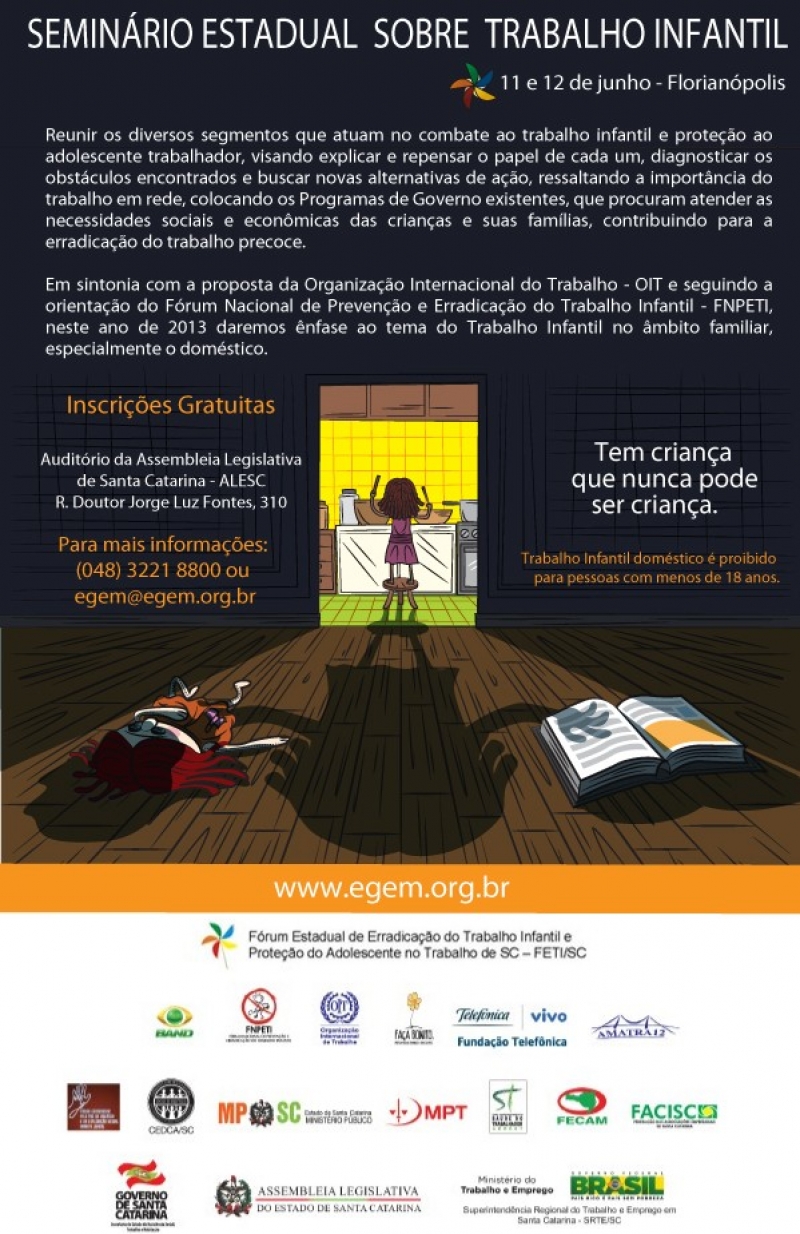 Dia Mundial do Combate ao Trabalho Infantil