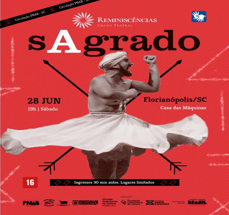 Projeto sAgrado na Rota do Mar, chega em Florianópolis
