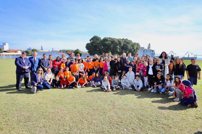 Escolas iniciam participação no Programa Forças no Esporte 