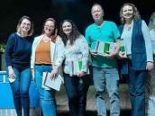 Professores premiados:  Angela Cristina Puerari Godoy e Fernanda Echer- Escola Básica Municipal Brigadeiro Eduardo Gomes;  Raymundo Nestor Do Pinho Filho - Escola Básica Municipal José Do Valle Pereir