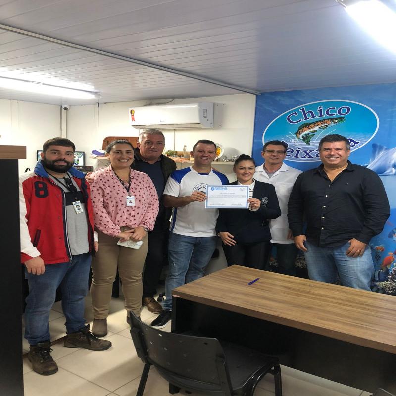 Mais um estabelecimento recebeu a certificação do SIM-Fpolis