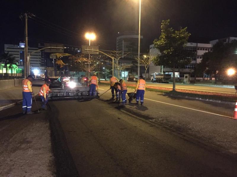 Avenida Hercílio Luz começa a ser revitalizada