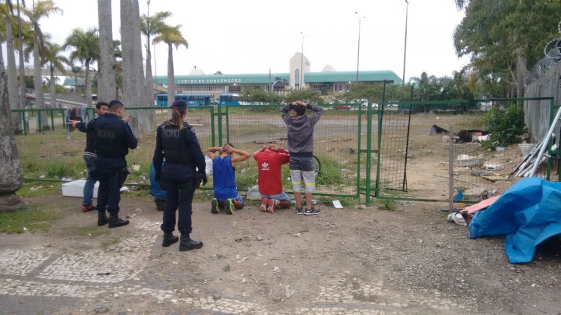GMF combate tráfico de drogas no Centro