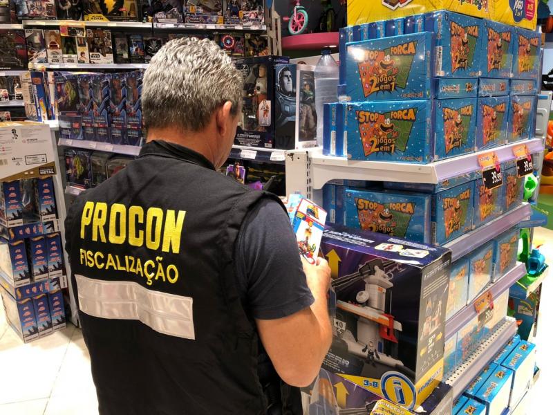 Dia das Crianças: Procon Municipal fiscaliza 26 estabelecimentos