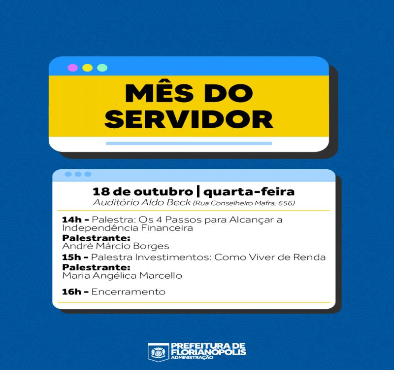 PMF promove palestra sobre independência financeira para servidores