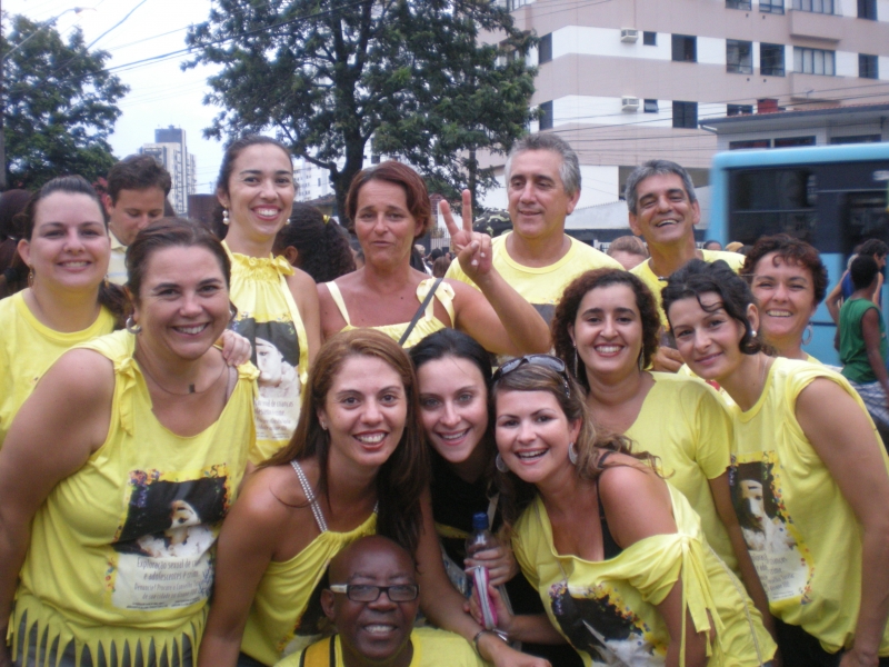 Secretaria Municipal de Assistência Social e Juventude (SEMAS) no Enterro da Tristeza contra a exploração sexual de crianças e adolescentes