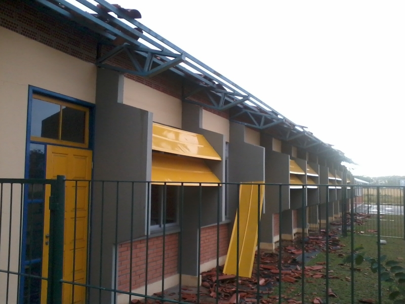 Educação avalia estragos com o vento e a chuva