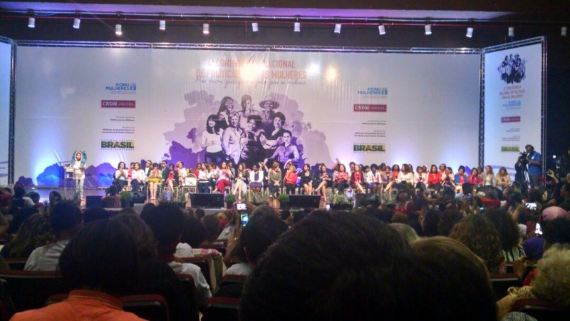 CMPPM participa da 4ª Conferência Nacional de Políticas para as Mulheres