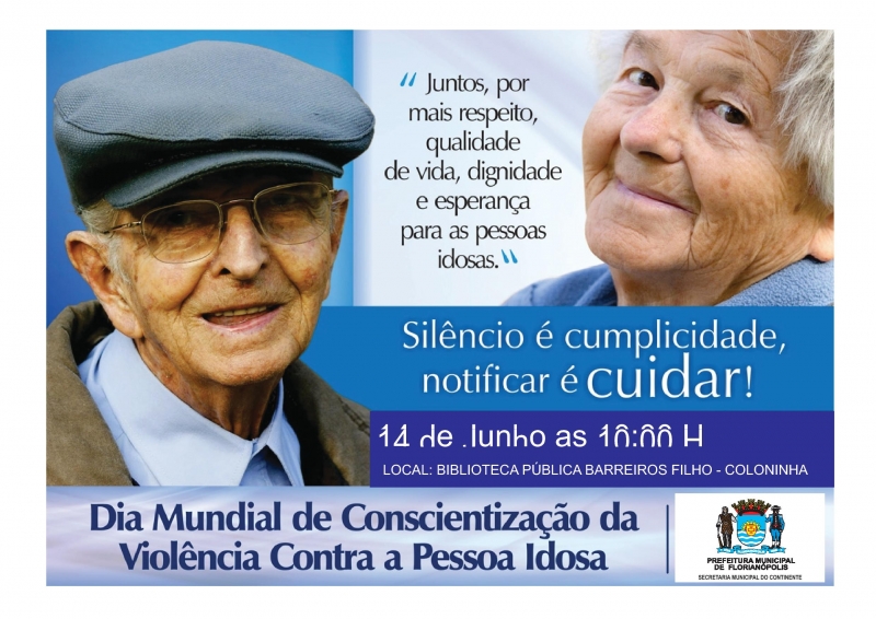 Secretaria Municipal do Continente promove palestra sobre os cuidados com a pessoa idosa