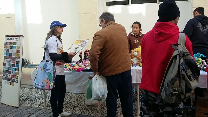 Ação contra o trabalho infantil ganha o Centro