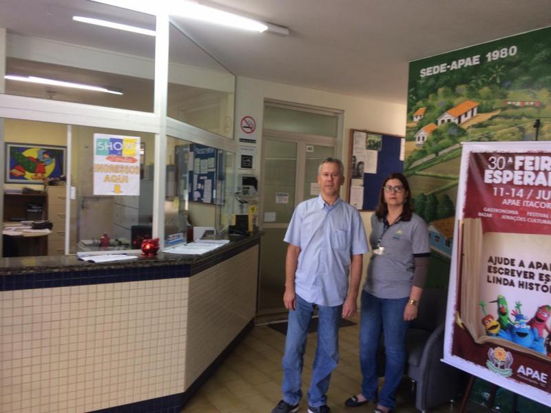 Servidores da SMTAC realizam visita a APAE