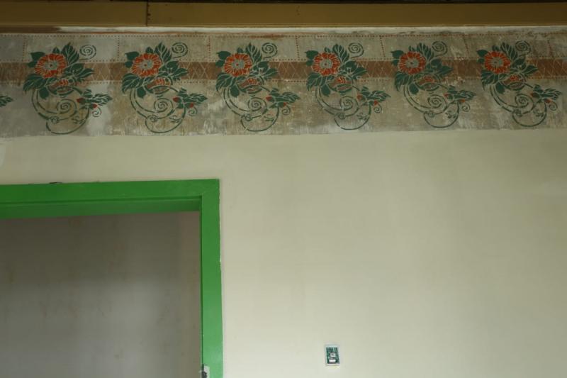 Prefeitura restaura pintura mural encontrada no Casarão Bento Silvério 
