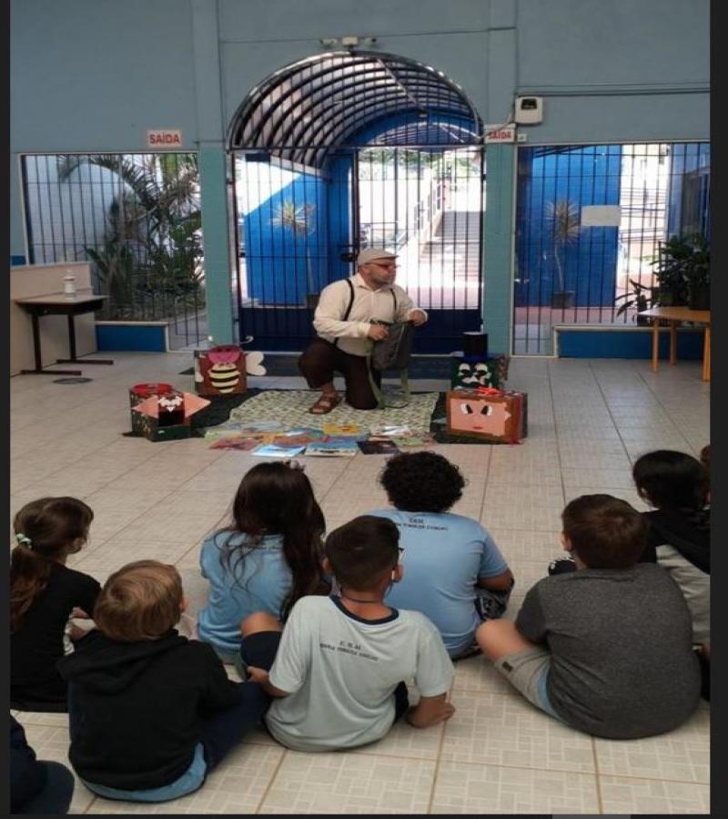  Vô Zeca leva literatura e teatro para os pequenos da rede municipal de ensino da capital 