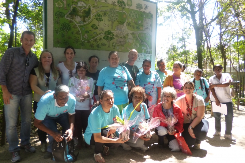 Bosque recebe o grupo Qualidade de Vida