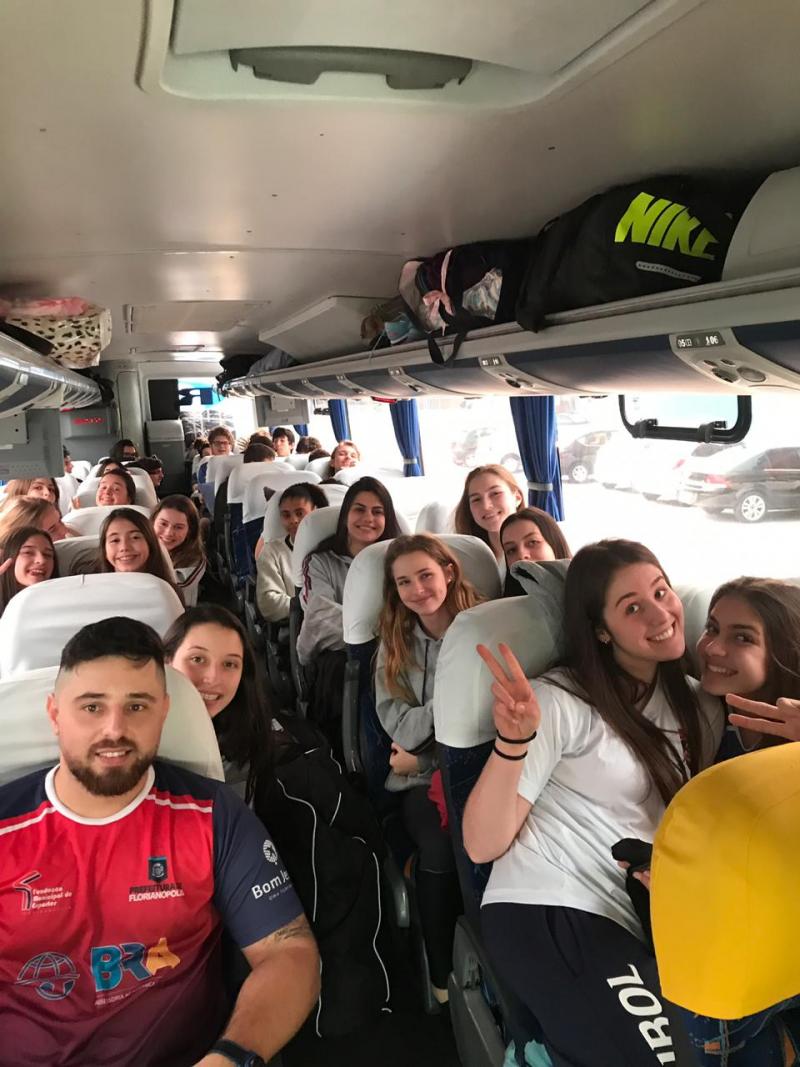 Equipe Floripa Team embarca para OLESC 2019