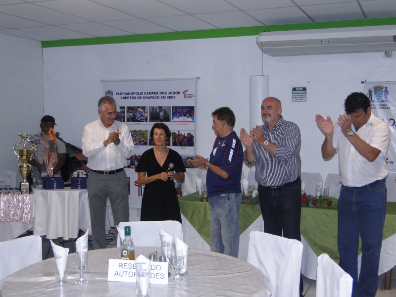 Festa de comemoração do tricampeonato do JASC 2011.