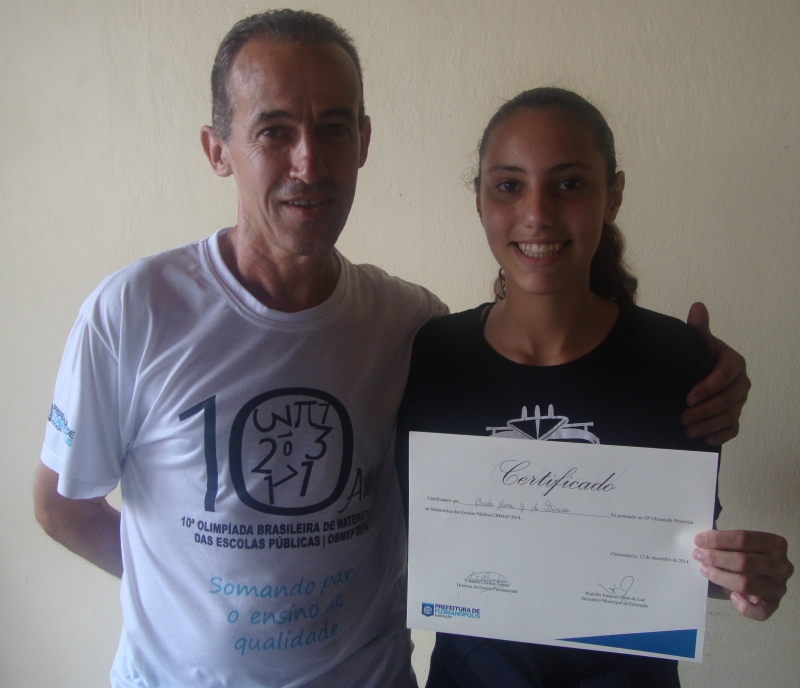 Solenidade reúne medalhistas da OBMEP