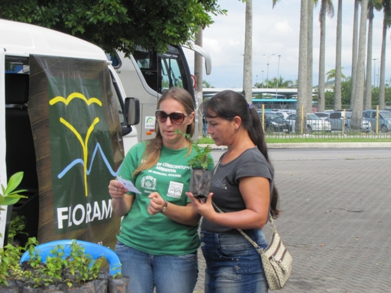 Floram doa mudas para projeto de preservação
