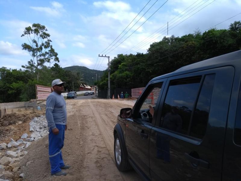 Ponte da Vargem Grande é liberada para o tráfego de veículos