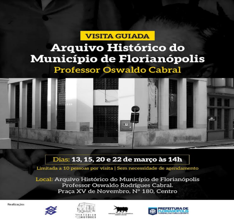Visita Guiada no Arquivo Histórico do Município de Florianópolis