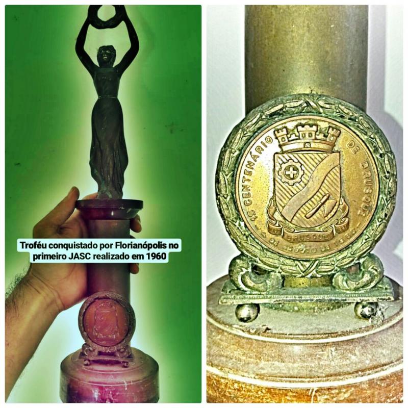 Secretaria de Esportes de Florianópolis Recupera troféus do JASC