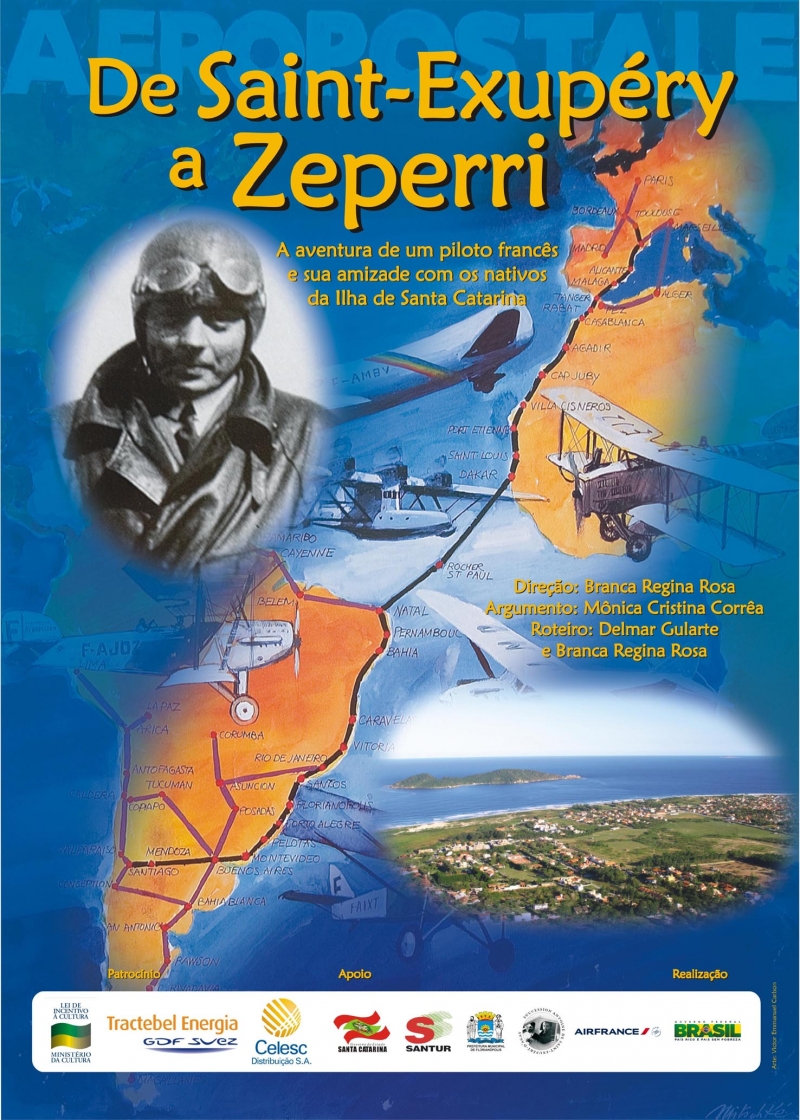 Documentário sobre Saint-Exupéry estreia com sucesso em Florianópolis