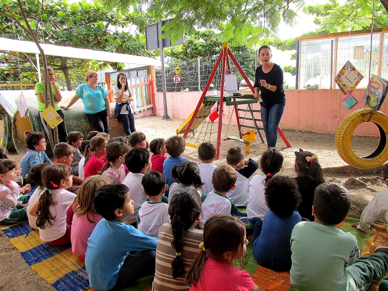 Creche no Ribeirão cria piquenique literário